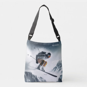 Anpassat namnberg - Skier Axelväska