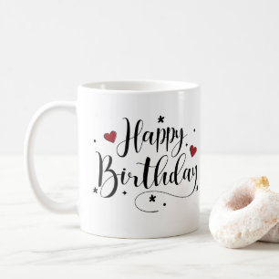 Anpassat namnkaffe Mugg för Grattis på födelsedage