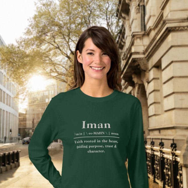 Anpassat Ordboksnamn Långärmad T-Shirt (Skapare uppladdad)