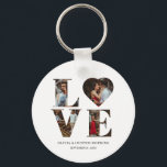 Anpassat par Kärlek Heart 4-foto Nyckelring<br><div class="desc">Visa kärlek för varandra med det speciella parets kärlek-hjärta fyra fotomangekedja. Unik design har en romantisk "kärlek" på ett glansigt och vackert bild av dig och din partner. Den här nyckelkedjan kommer att vara en meningsfull påminnelse om ditt förhållande varje gång du når nycklar. Klicka på knappen "Anpassa" och använda...</div>