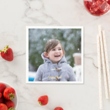 Anpassat Personligt Foto Fest Cocktail Papper