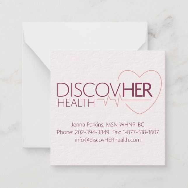 Anpassat platta anteckningskort (Framsida)