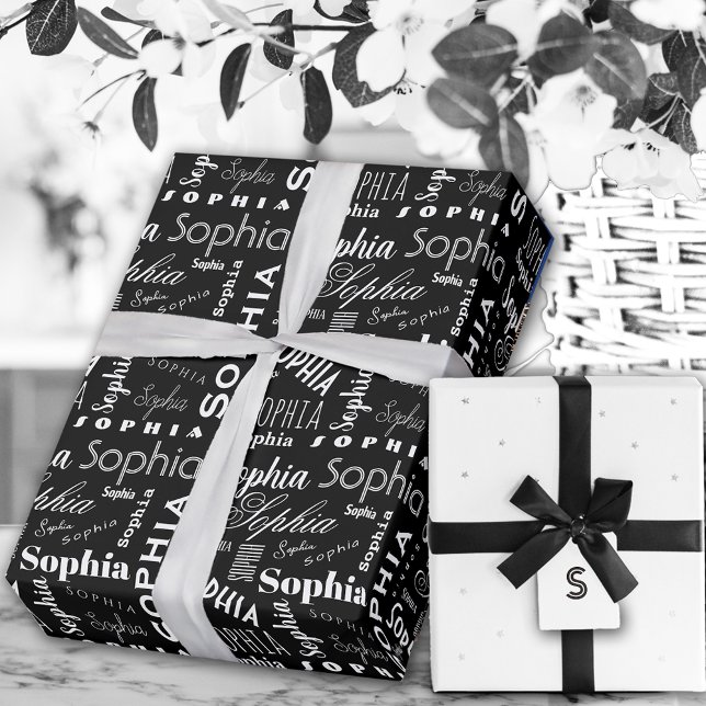 Anpassat Sophia-namn Presentpapper (Skapare uppladdad)