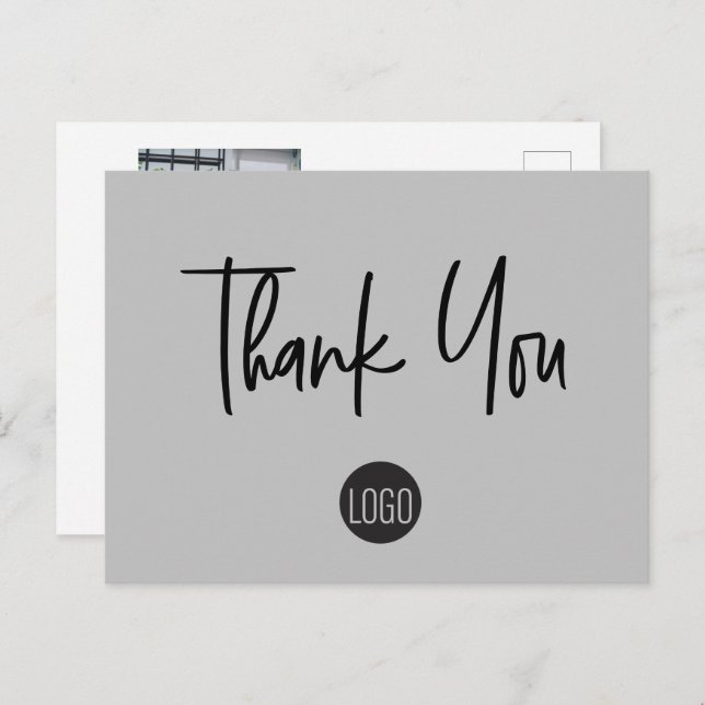 Anpassat teamfoto för kunduppskattning vykort (Fram/baksida)