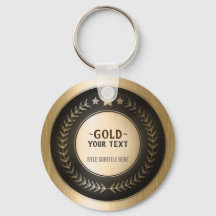 ANPASSAT TRYCK DIY-MEDALJ Guld #1 Mästare REDIGERB