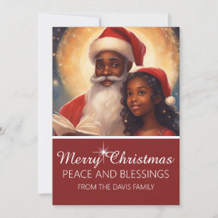 Anpassning av god jul Photo Helgdag Card Julkort