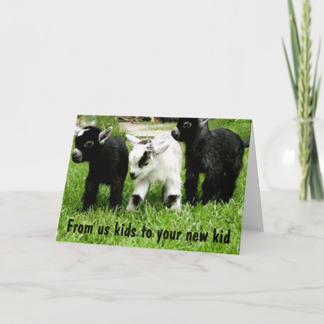 ANPASSNING GRATULERARARE FÖR DIN KID FRÅN US-KIDRO KORT (Framsida)