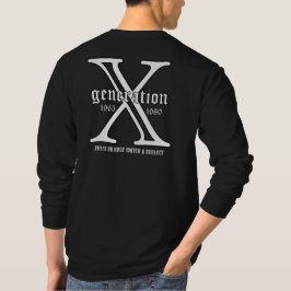 Anpassningsår för Generation X T Shirt