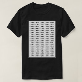 Anpassningsbar 12 Ord Family Ord Search Pappa T Shirt