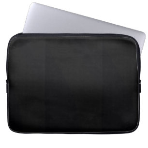 Anpassningsbar 13-tums svart Neoprene Laptop sleev Fodral