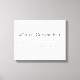 Anpassningsbar 14 X 11-arbetsyta Canvastryck