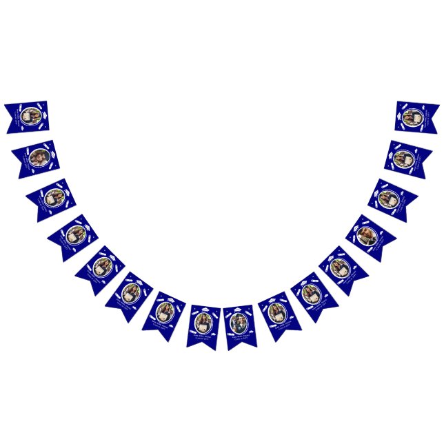 Anpassningsbar 16 Foton Studentmössa, examensbevis Vimplar (Alla)