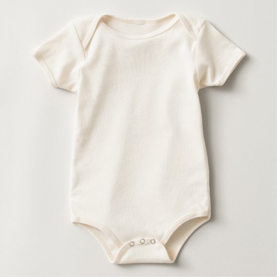 Baby American Apparel Ekologisk Body, Natur