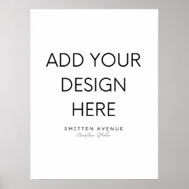 Anpassningsbar 18x24 Poster (projektionsyta)