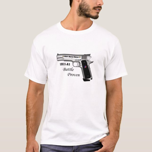 Anpassningsbar 1911-A1 T-shirt (Framsida)