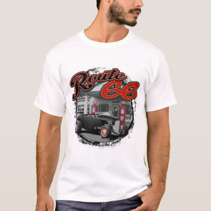 Anpassningsbar 1932 för rutt 66 t shirt