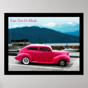 Anpassningsbar 1940 Berömd American FabSedan Poster