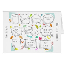 Anpassningsbar 1968 års födelse - DETTA ÄR DITT LI Hälsningskort