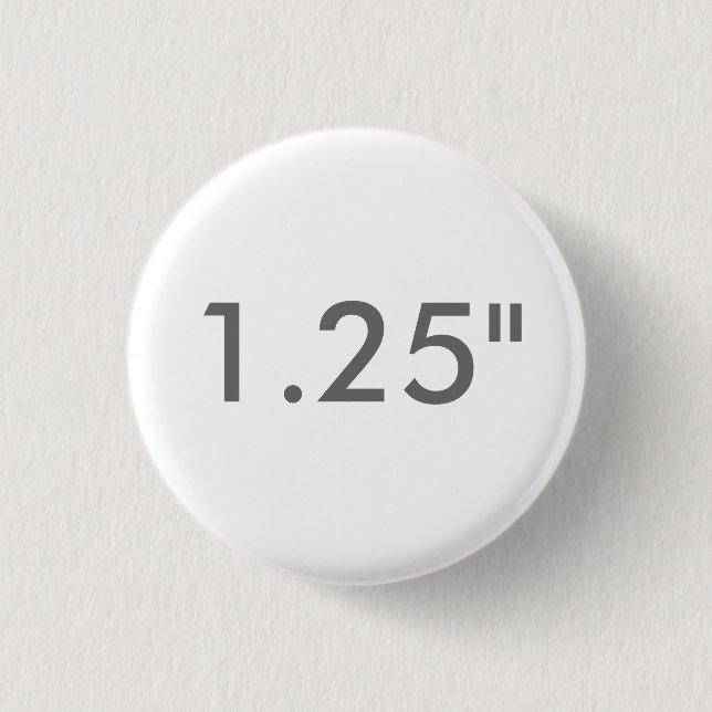 Anpassningsbar 1,25" flytta sig mycket långsamt knapp (Framsida)