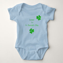 Anpassningsbar 1:a Saint patrick's day Lucky Shamr T Shirt