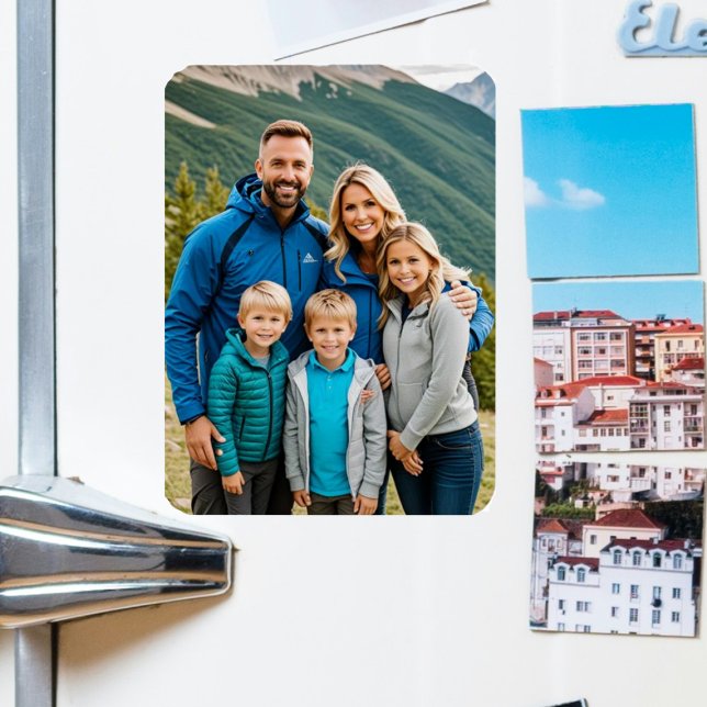 Anpassningsbar 1 Flexibelt foto för fotofamiljen Magnet (Skapare uppladdad)