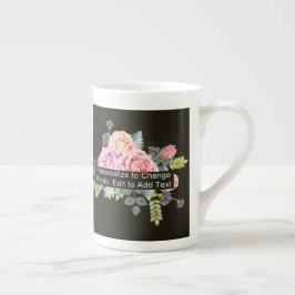Anpassningsbar 1 Photo Artwork Slogan Benporslin Mugg