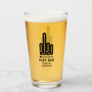 Anpassningsbar 2020-Mitten-Finger-översynen rekomm Glaskopp