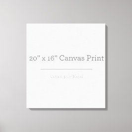 Anpassningsbar 20 X 16 Arbetsyta Canvastryck