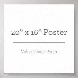 Anpassningsbar 20 x 16 Poster