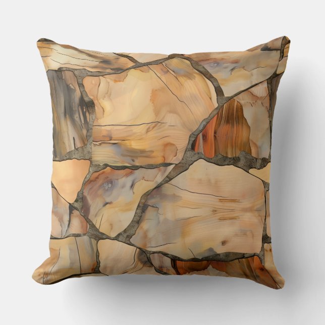 Anpassningsbar 20 x 20 dekorativ påfyllning av Sof Kudde (Framsida)