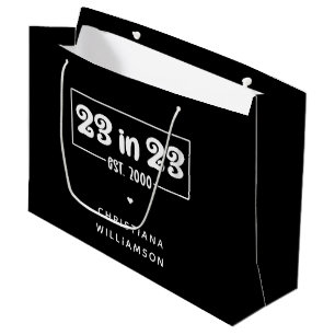 Anpassningsbar 23:e födelsedagspresent 23:e födels