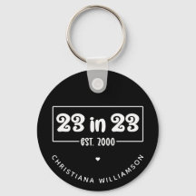 Anpassningsbar 23:e födelsedagspresent 23:e födels