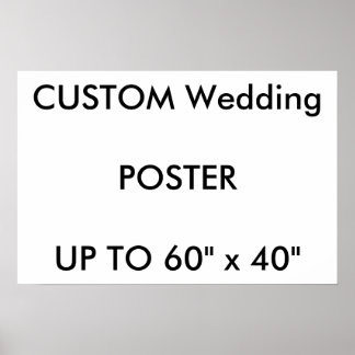 Anpassningsbar 24 x 16 tum Poster MATTE liggande
