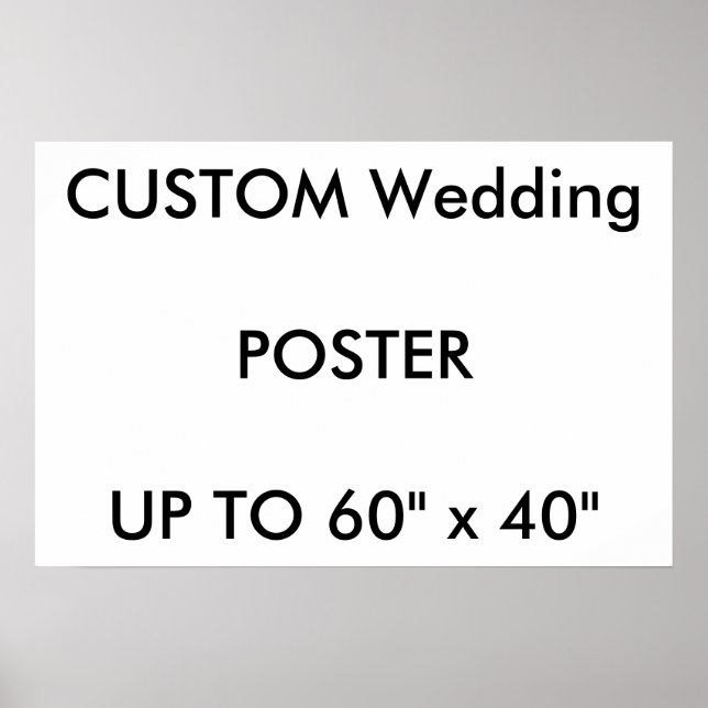 Anpassningsbar 24 x 16 tum Poster MATTE liggande (Framsidan)