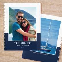 Anpassningsbar 2 Foto - lägg till din egen Mörk bl