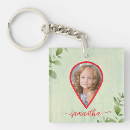 Anpassningsbar 2-foton och namn elegant