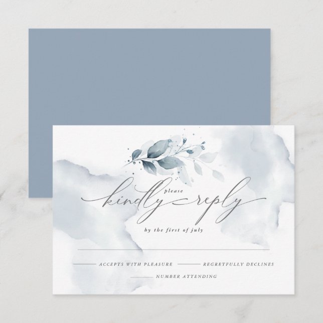 Anpassningsbar 2 Shelby OSA Watercolor Foliage Dus (Fram/baksida)
