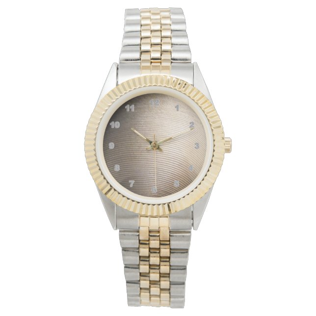 Anpassningsbar 2-tonsfacelet manar watch armbandsur (Framsida)