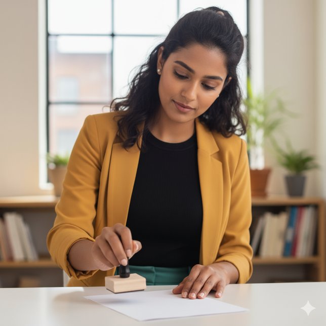 Anpassningsbar 2 x 2 tum med Frimärke Designad för Stämpel (Skapare uppladdad)