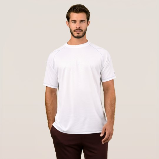 Champion Double Dry Mesh T-Shirt, Herr, Vit