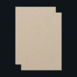 Anpassningsbar 3,5 tum x 5 tum Kraft | Miljövänlig Inbjudningar<br><div class="desc">Skapa fantastiska inbjudningar till anpassningsbar med våra förstklassiga pappra kort på 3, 5 x 5 tum. Perfekt för bröllop, födelsedagar och speciella händelser, dessa miljövänliga inbjudningar har en mjuk, jordtonsbaserad avsluta och 14 punkters tjocklek (100 lb vikt). Välj mellan porträtt eller liggande orienteringar och anpassa båda sidor med högkvalitativ utskrift...</div>