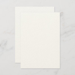 Anpassningsbar 3,5-tums x 5-tums Rustic Felt Ecru- Inbjudningar