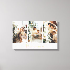 Anpassningsbar 3 Fotokollage Modern Canvastryck