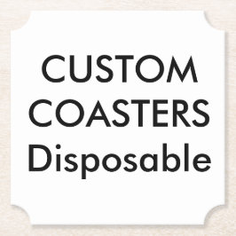 Anpassningsbar 4" disponibelt partyunderlägg för underlägg papper