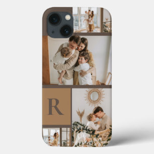 Anpassningsbar 4 Foton Brown Monogram
