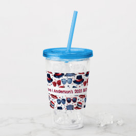 Anpassningsbar 4 juli take away mugg