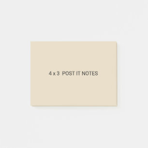 anpassningsbar 4 x 3 postar det noterar post-it block