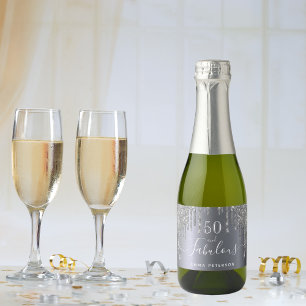 Anpassningsbar 50 fantastiska födelsedag glitter g