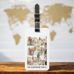 Anpassningsbar 6 Foto Namn Bagagebricka<br><div class="desc">Resa i stil med den här anpassningsbarna med 6-foto-bagagetaggen, perfekt för att visa dina favoritminnen. Anpassa den med upp till sex av dina omhuldade foton och ditt namn och skapa ett funktionellt men meningsfullt tillbehör. Märkrn är tillverkad av tåliga material och ser till att dina väskor är lätta att identifiera...</div>