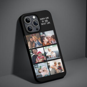 anpassningsbar 6 fotokollage mormor nana med barn